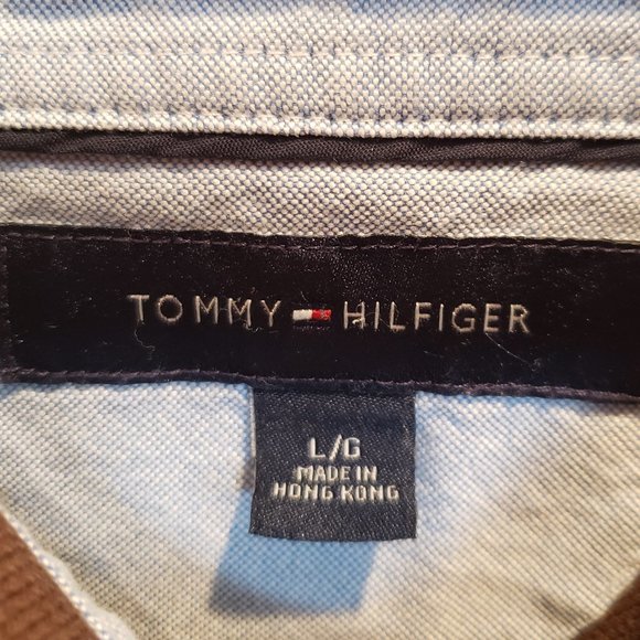 Tommy Hilfiger Men's Long Sleeve Polo Shirt, Size: L - Picture 14 of 16